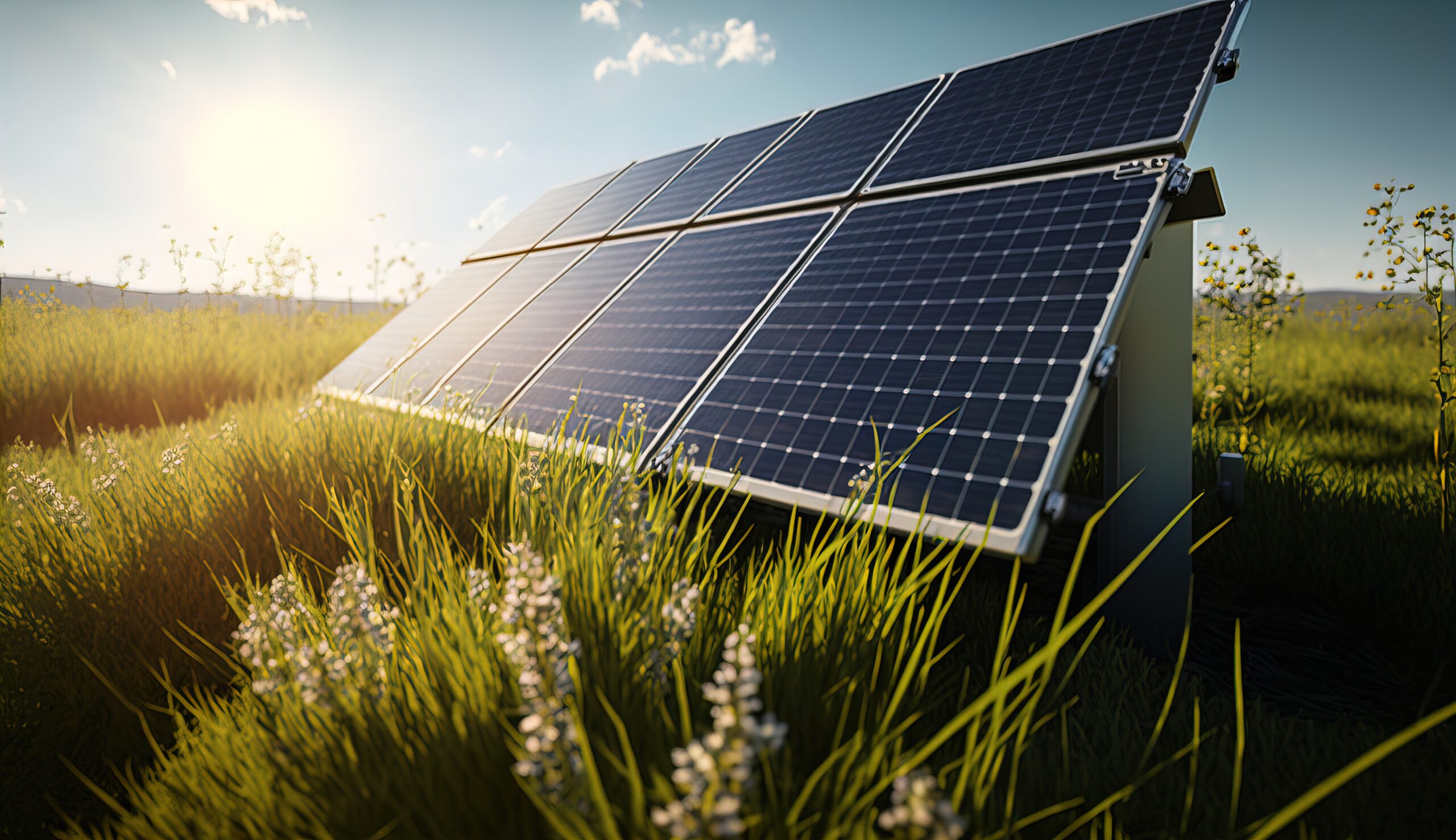 Rooftop solar panel